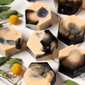 Marbled Lemon Soap Project